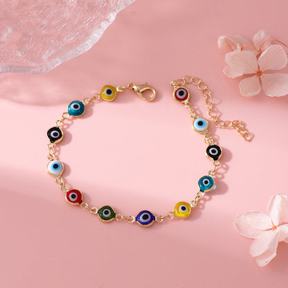 Fashion Bracelet Female Light Luxury Devil's Eye