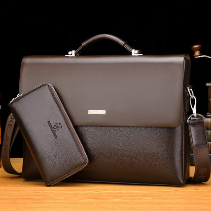 WEIXIER Brand Men High Quality Microfiber Synthetic Leather Tote Fashion Male Bag Messenger Business Handbag Laptop Shoulder Bag