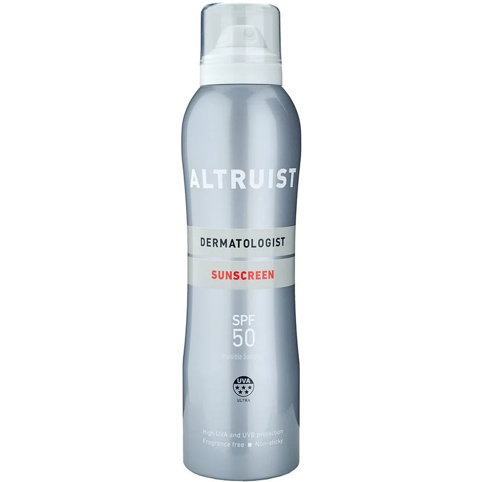 ALTRUIST Dermatologist Invisible Sunspray SPF50 Twin Pack 2 x 200ml